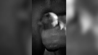 Stroking my hard pounding cock feels so good - porn video