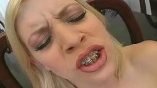 Leah Luv enjoys creampie after pleasuring her cock - porn video