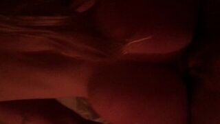 MFM wife share Girl begs for their cum - porn video