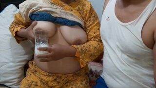 indian step aunty romance - porn video